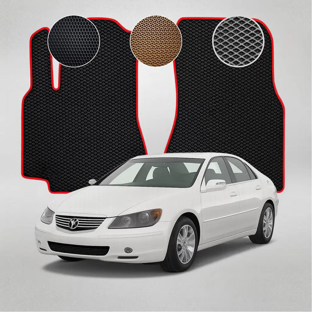 EVA grindų kilimėliai, skirti „Acura RL“ antros kartos sedanui (2005–2009 m.)