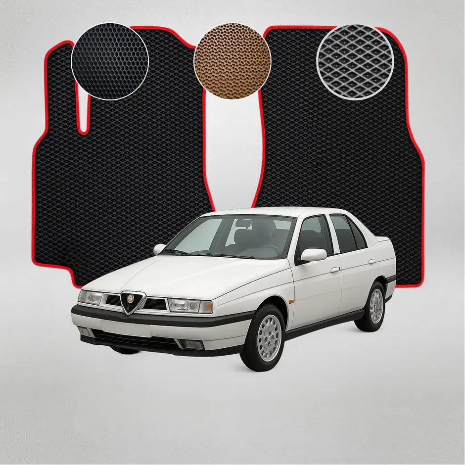 EVA grindų kilimėliai, skirti „Alfa Romeo 155“ pirmosios kartos sedanui (1992–1998 m.)
