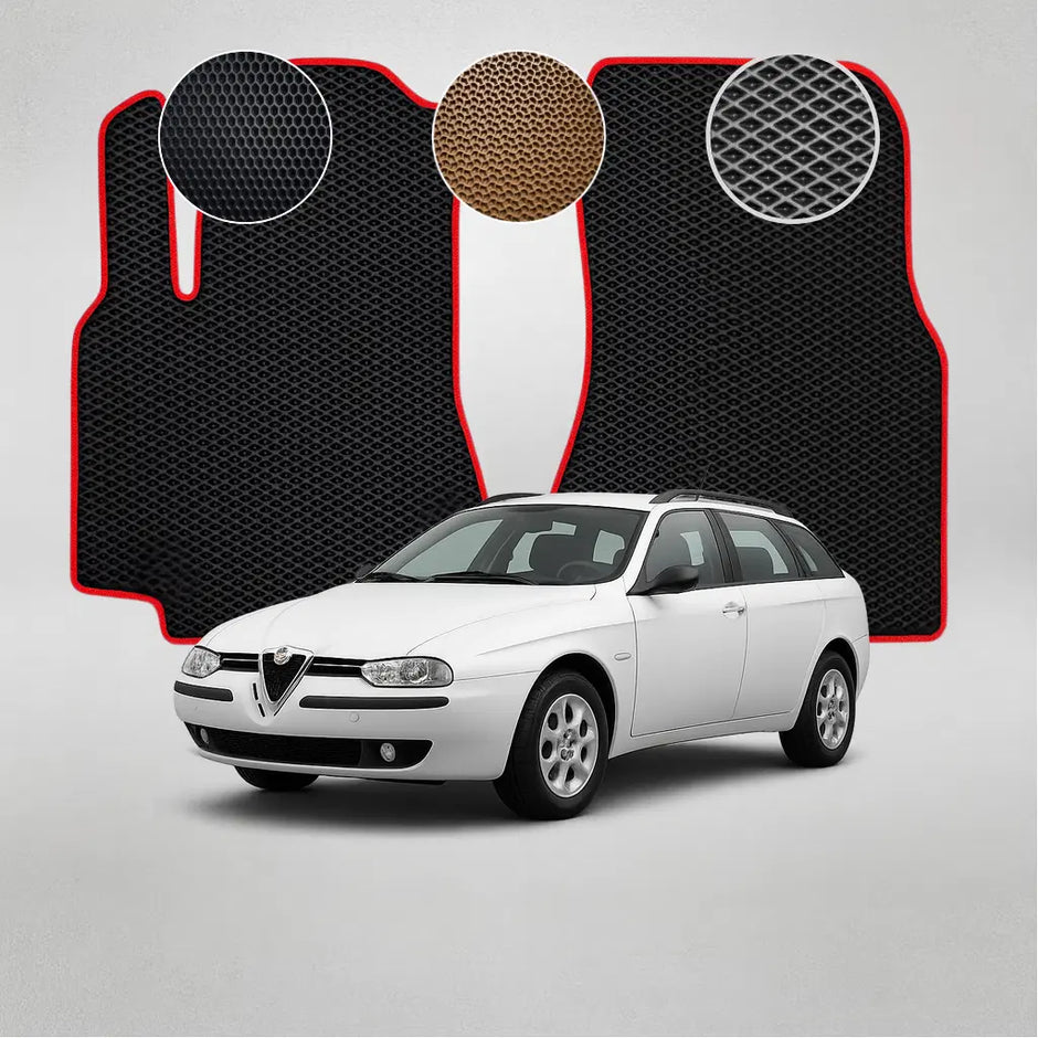 EVA grindų kilimėliai, skirti „Alfa Romeo 156“ pirmosios kartos universalui (1997–2007 m.)