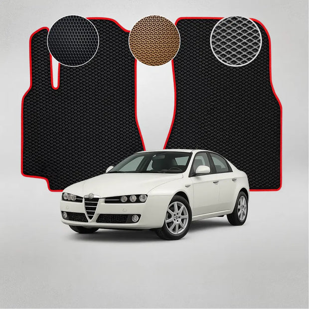 EVA grindų kilimėliai, skirti „Alfa Romeo 159“ pirmosios kartos sedanui (2005–2011 m.)