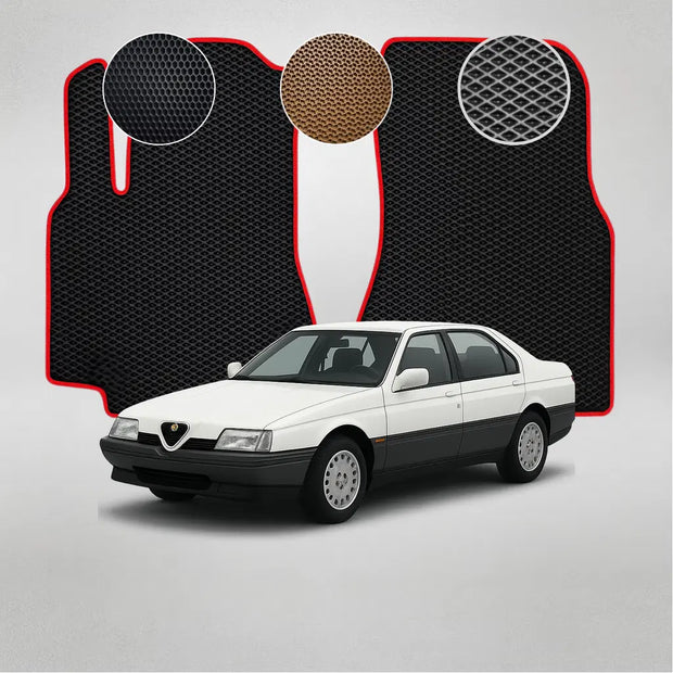 EVA grindų kilimėliai, skirti „Alfa Romeo 164“ pirmosios kartos sedanui (1987–1998 m.)