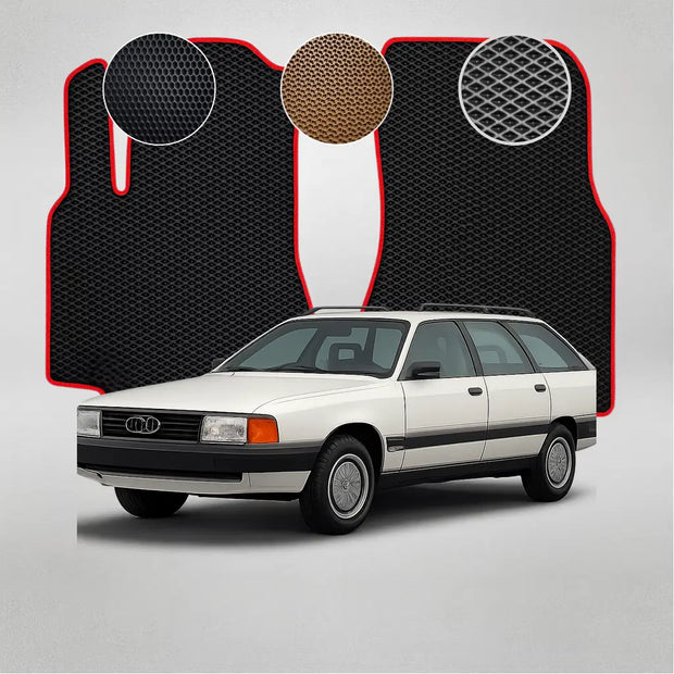 EVA grindų kilimėliai, skirti „Audi 100 C3/44“ 3-iosios kartos universalui (1982–1991 m.)