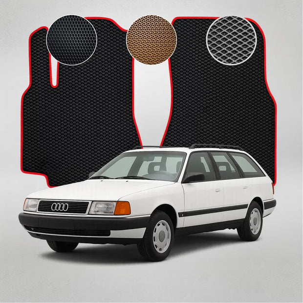EVA grindų kilimėliai, skirti „Audi 100 C4/4A“ 4-os kartos sedanui (1990–1994 m.)