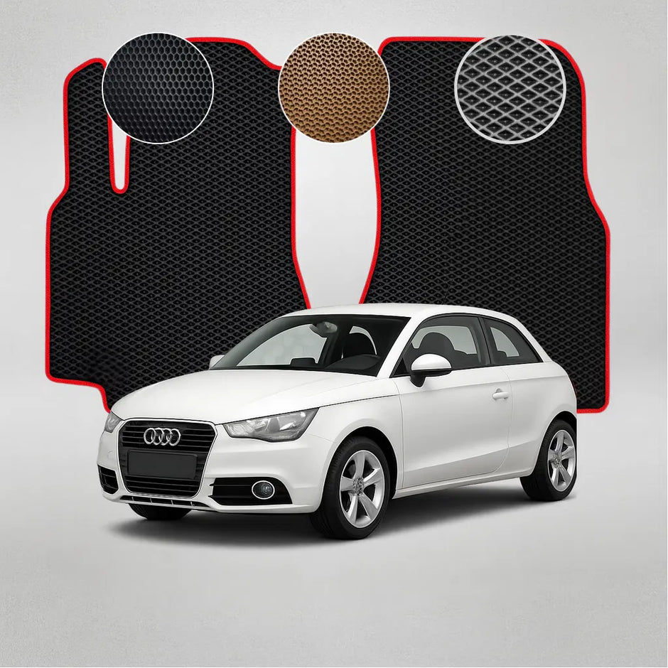 EVA grindų kilimėliai, skirti „Audi A1“ pirmosios kartos hečbekui (2010–2014 m.)