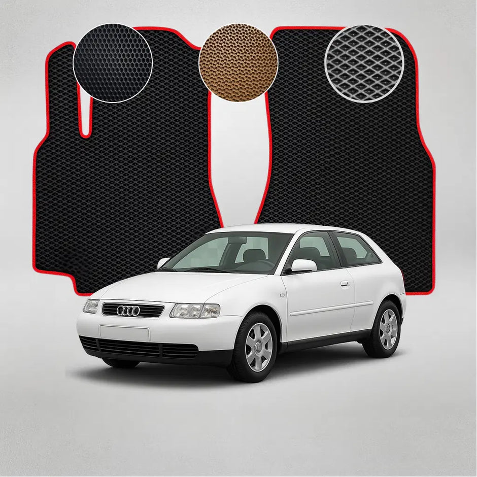 EVA grindų kilimėliai, skirti „Audi A3 8L“ pirmosios kartos hečbekui (1996–2006 m.)