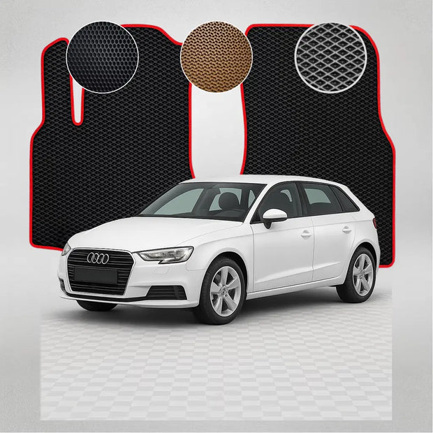 EVA grindų kilimėliai, skirti „Audi A3 8V“ 3-iosios kartos hečbekui (2012–2017 m.)