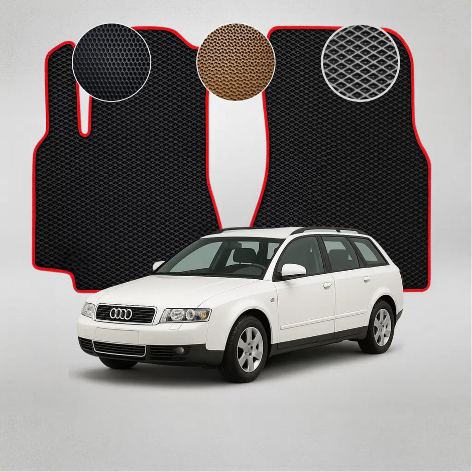 EVA grindų kilimėliai, skirti „Audi A4 B6 Avant“ (2 kartos) „Kombi“ (2001–2004 m.)