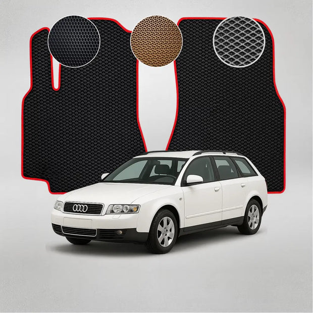 EVA grindų kilimėliai, skirti „Audi A4 B6 Avant“ (2 kartos) „Kombi“ (2001–2004 m.)