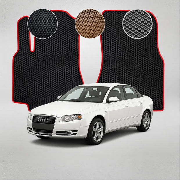 EVA grindų kilimėliai, skirti Audi A4 B7 3 kartos sedanui (2004–2008 m.)