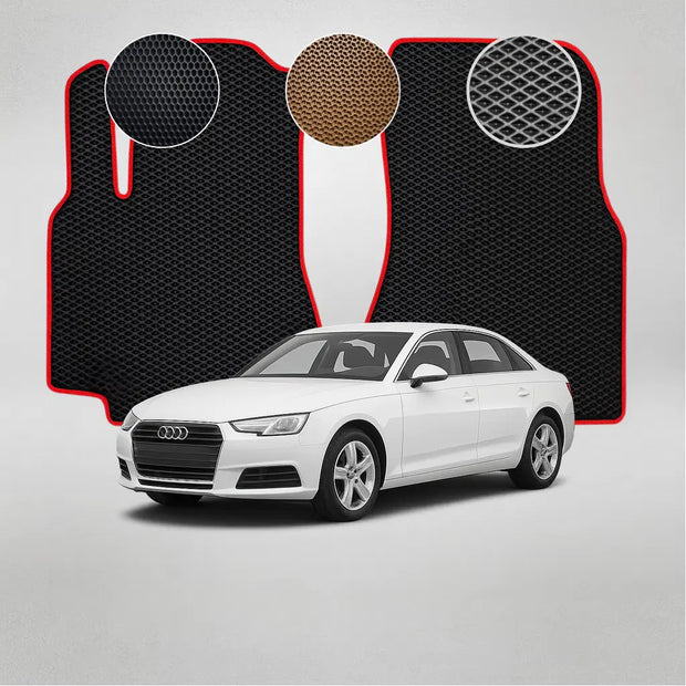 EVA grindų kilimėliai, skirti „Audi A4 B9“ 5-osios kartos sedanui (2015–2019 m.)