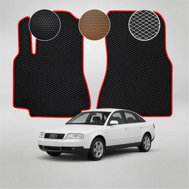 EVA grindų kilimėliai, skirti Audi A6 C5 2-os kartos sedanui (1997–2004 m.)