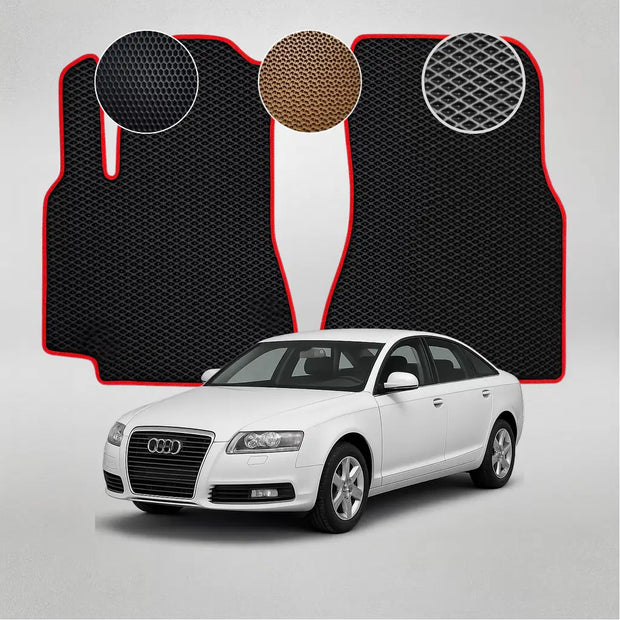 EVA grindų kilimėliai, skirti Audi A6 C6 3 gen sedanui (2004–2011 m.)
