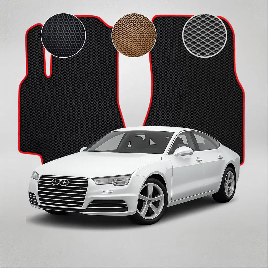 EVA grindų kilimėliai, skirti „Audi A7“ pirmosios kartos „Sportback“ (2014–2018 m.) automobiliui