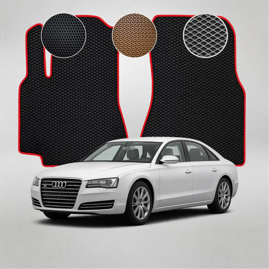 EVA grindų kilimėliai, skirti „Audi A8 D4/4H“ trečios kartos sedanui (2010–2017 m.)