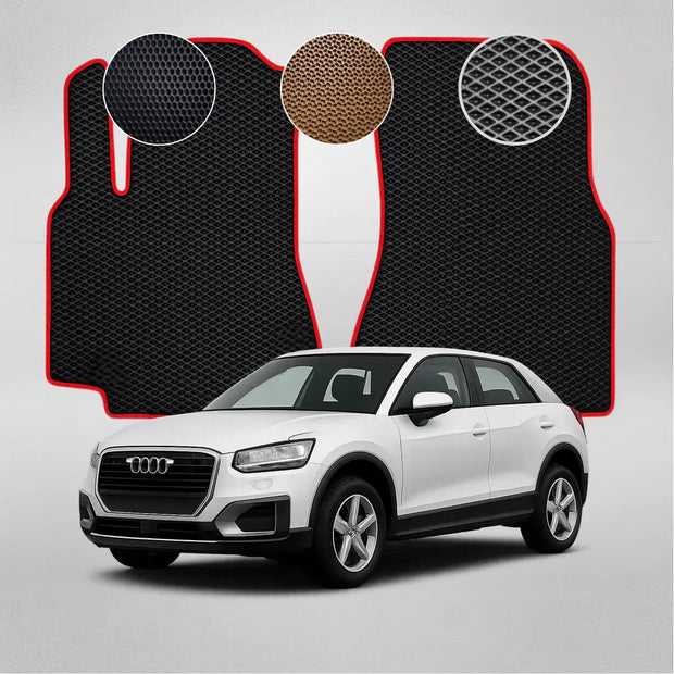 EVA grindų kilimėliai, skirti „Audi Q2“ pirmosios kartos krosoveriui (nuo 2016 m.)