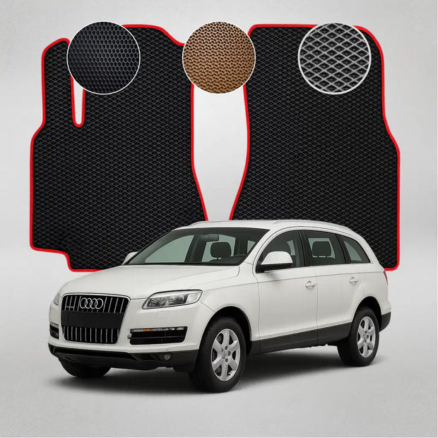 EVA grindų kilimėliai, skirti „Audi Q7“ pirmosios kartos krosoveriui (2005–2015 m.)