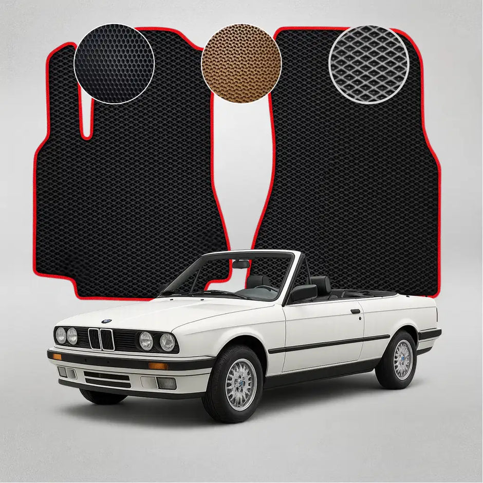 EVA grindų kilimėliai BMW E30 3 serijos antros kartos kupė (1982–1994) modeliui