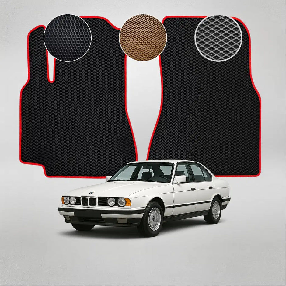 EVA grindų kilimėliai BMW E34 5 serijos 3 kartos sedanui (1987–1996 m.)