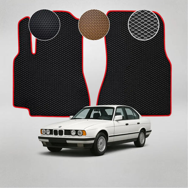 EVA grindų kilimėliai BMW E34 5 serijos 3 kartos sedanui (1987–1996 m.)