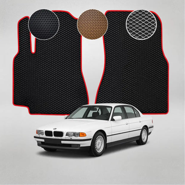 EVA grindų kilimėliai BMW E38 7 serijos 3 kartos sedanui (1994–2001 m.)
