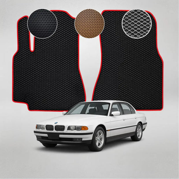 EVA grindų kilimėliai BMW E38 7 serijos 3 kartos sedanui (1998–2001 m.)