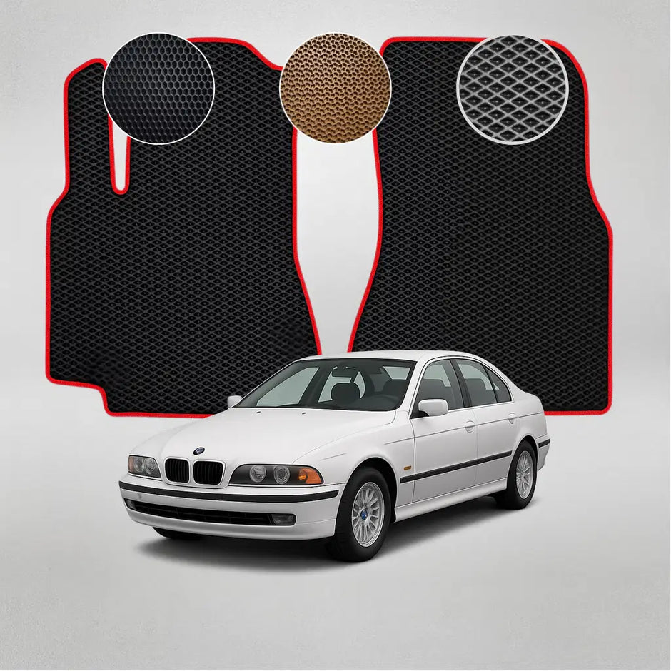 EVA grindų kilimėliai BMW E39 5 serijos 4-os kartos sedanui (1995–2003 m.)