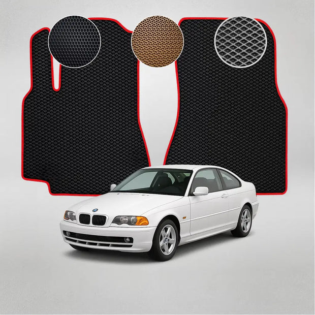 EVA grindų kilimėliai BMW E46 3 serijos 4-osios kartos kupė (1998–2003 m.)