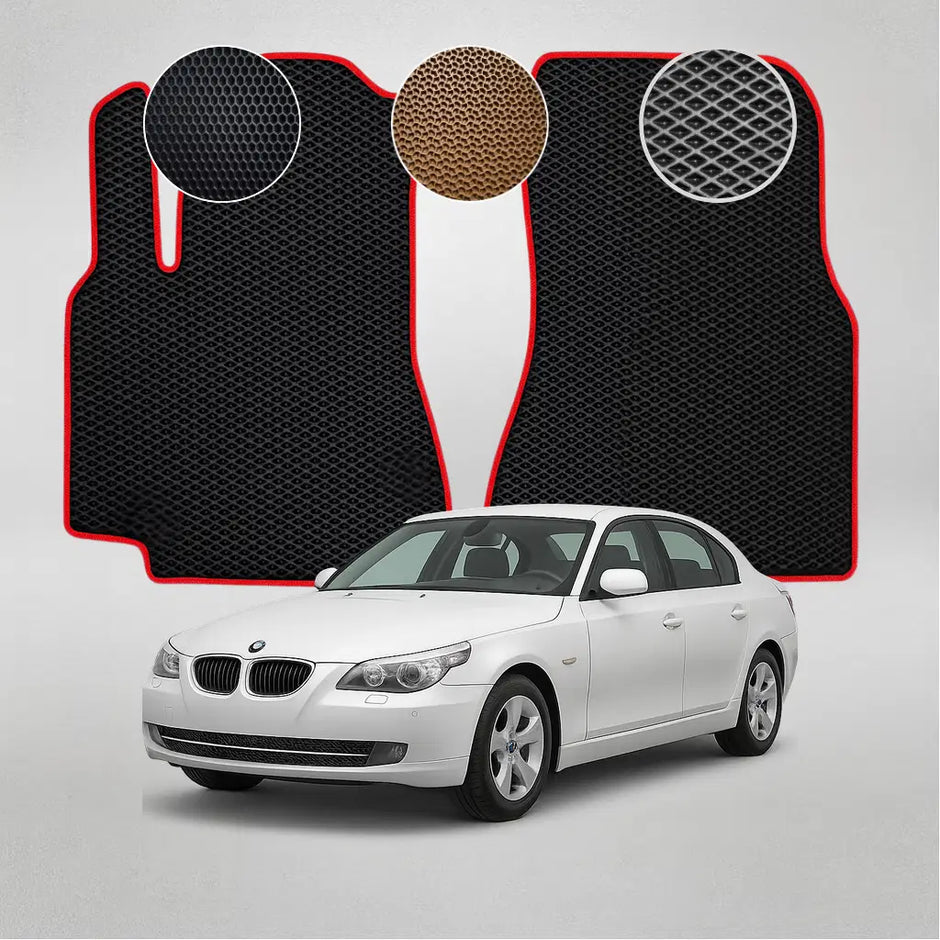 EVA grindų kilimėliai BMW E60 5 serijos 5-osios kartos sedanui (2007–2010 m.)