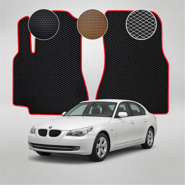 EVA grindų kilimėliai BMW E60 5 serijos 5-osios kartos sedanui (2007–2010 m.)