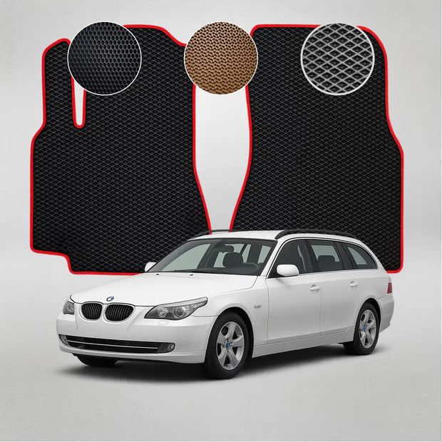 EVA grindų kilimėliai BMW E61 5 serijos 5-osios kartos universalui (2003–2010 m.)