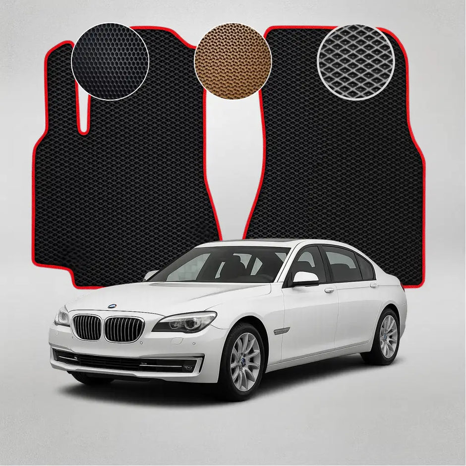 EVA grindų kilimėliai BMW F02 7 serijos 5-osios kartos sedanui (2008–2015 m.)