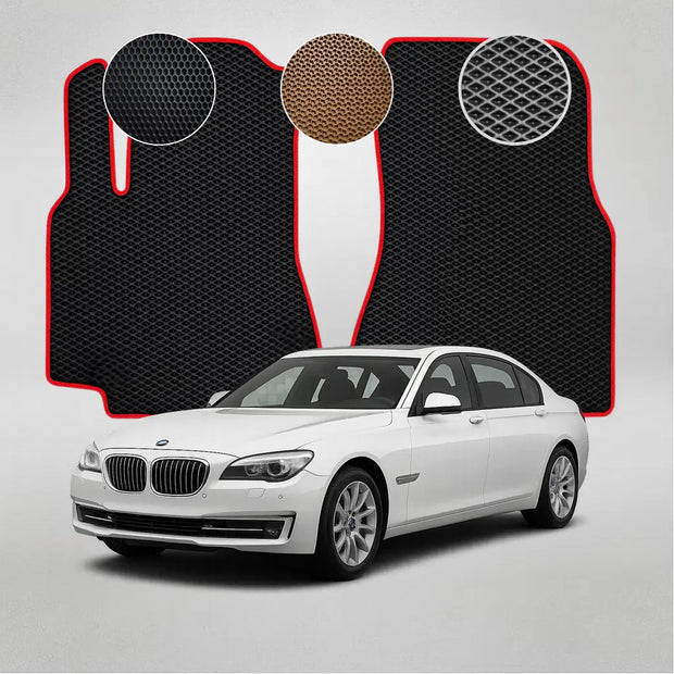 EVA grindų kilimėliai BMW F02 7 serijos 5-osios kartos sedanui (2008–2015 m.)