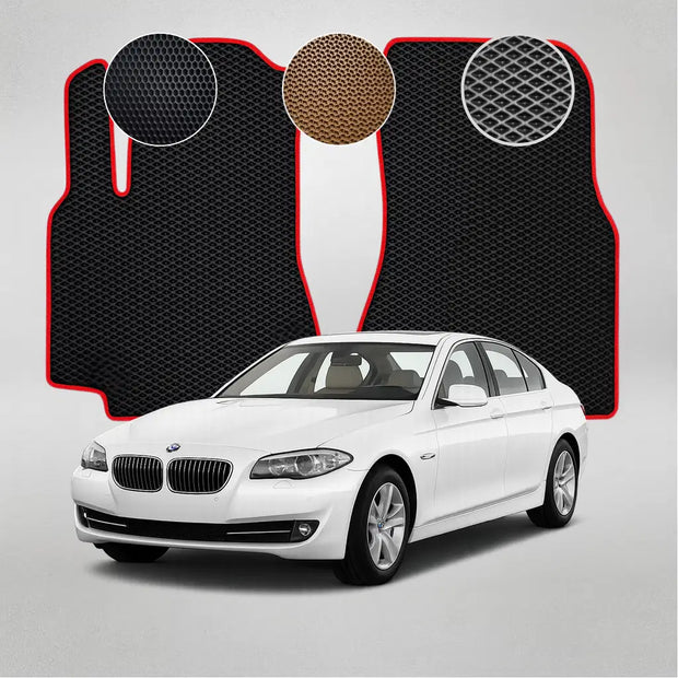 EVA grindų kilimėliai BMW F10 5 serijos 528xi 6-osios kartos sedanui (2010–2013 m.)