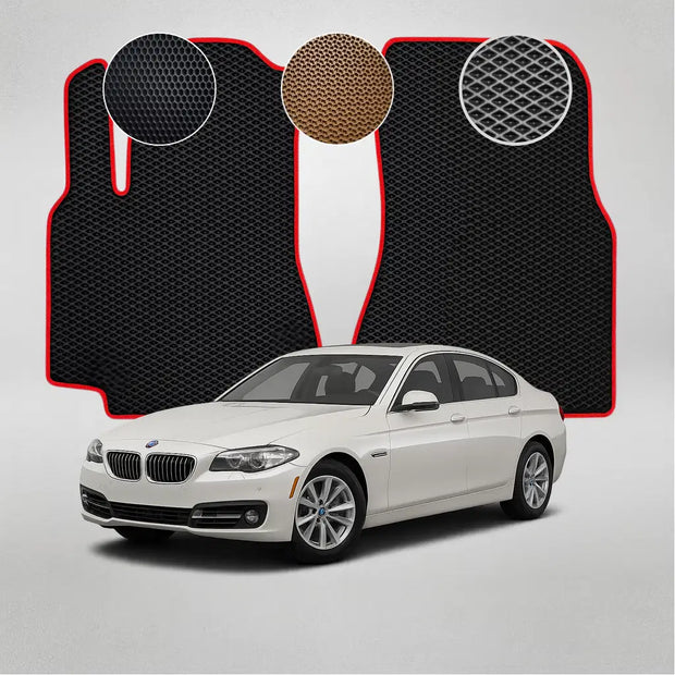 EVA grindų kilimėliai BMW F10 5 serijos 528xi 6-osios kartos sedanui (2013–2017 m.)
