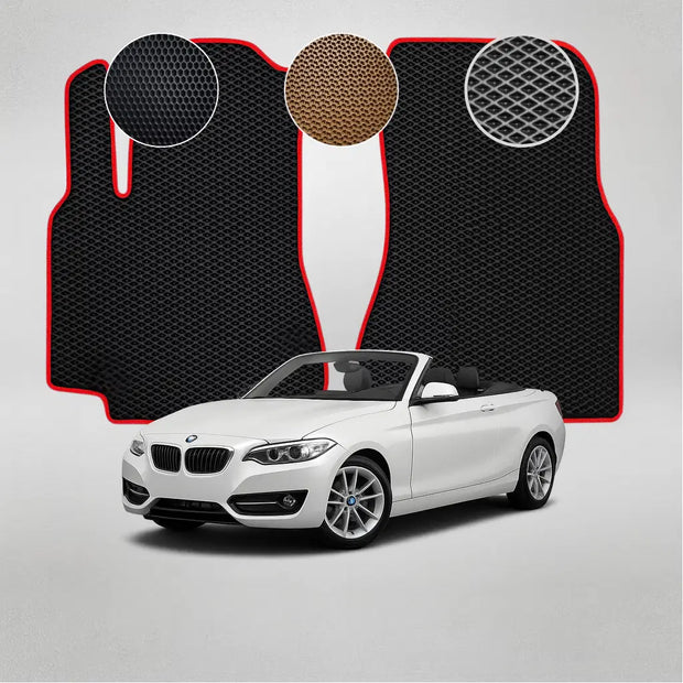 EVA grindų kilimėliai BMW F22 2 serijos 1-os kartos kupė modeliui (nuo 2013 m.)