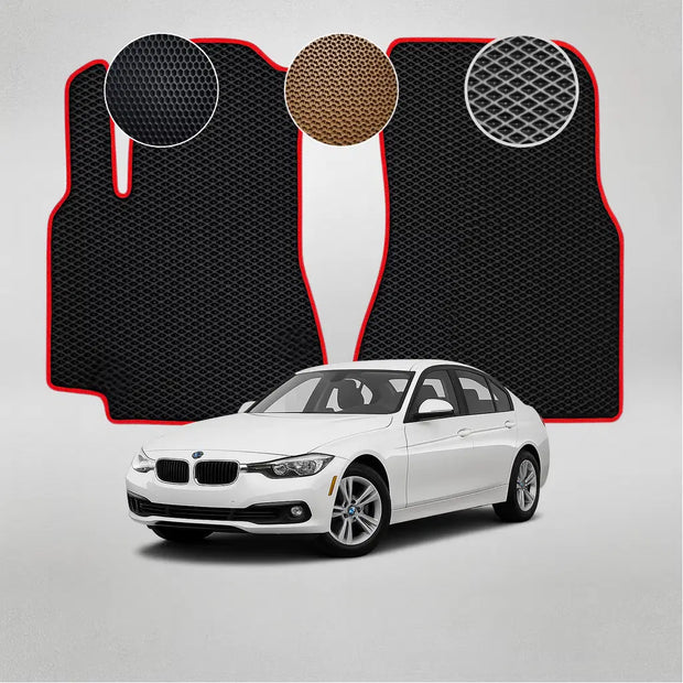 EVA grindų kilimėliai BMW F30 3 serijos 328i 6-osios kartos sedanui (2011–2019 m.)