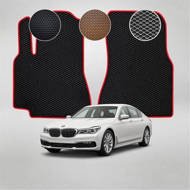 EVA grindų kilimėliai BMW G12 7 serijos 6 kartos sedanui (nuo 2015 m.)