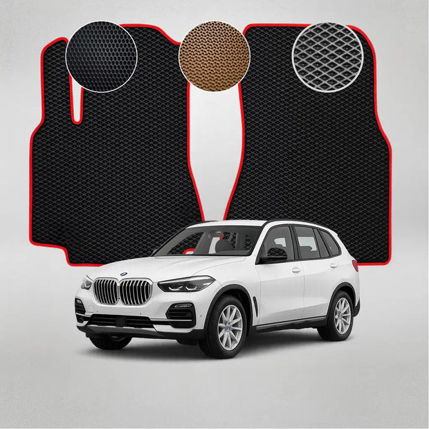 EVA grindų kilimėliai BMW X5 G05 4-osios kartos krosoveriui (nuo 2018 m.)