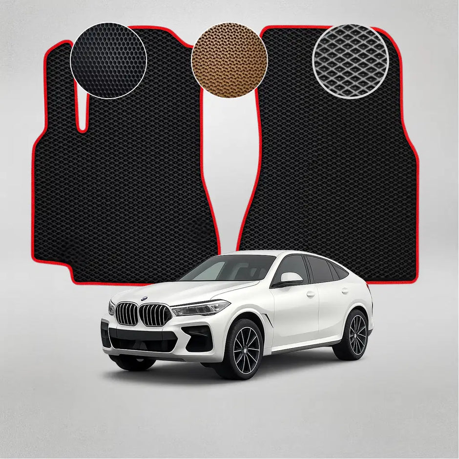 EVA grindų kilimėliai BMW X6 G06 3 kartos krosoveriui (nuo 2019 m.)