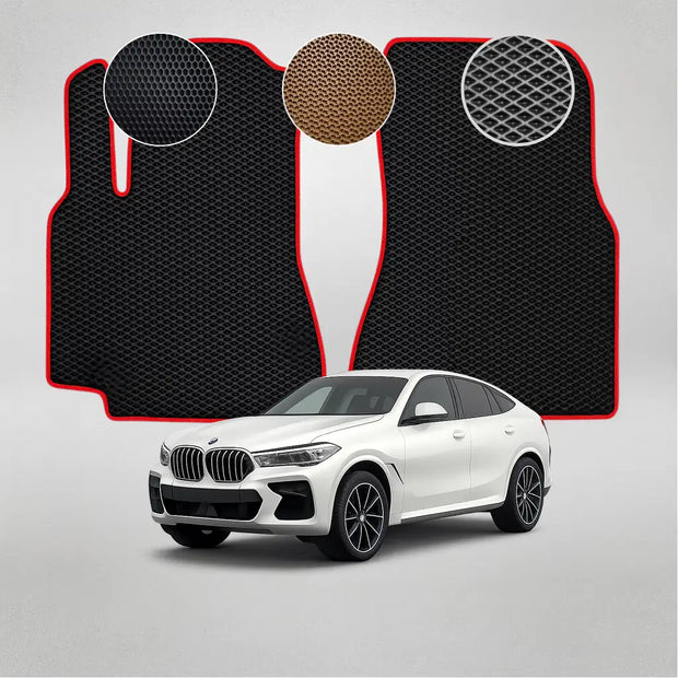 EVA grindų kilimėliai BMW X6 G06 3 kartos krosoveriui (nuo 2019 m.)