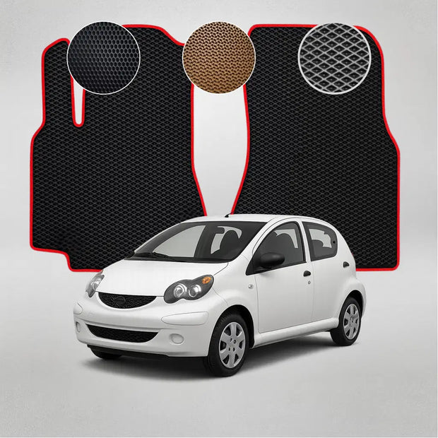 EVA grindų kilimėliai, skirti BYD F0 pirmosios kartos hečbekui (2008–2014 m.)