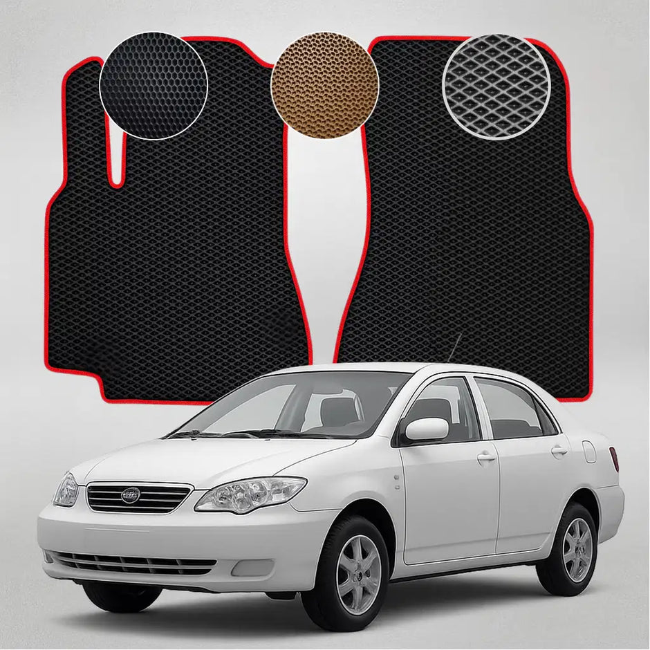 EVA grindų kilimėliai BYD F3 pirmosios kartos sedanui (2005–2013 m.)