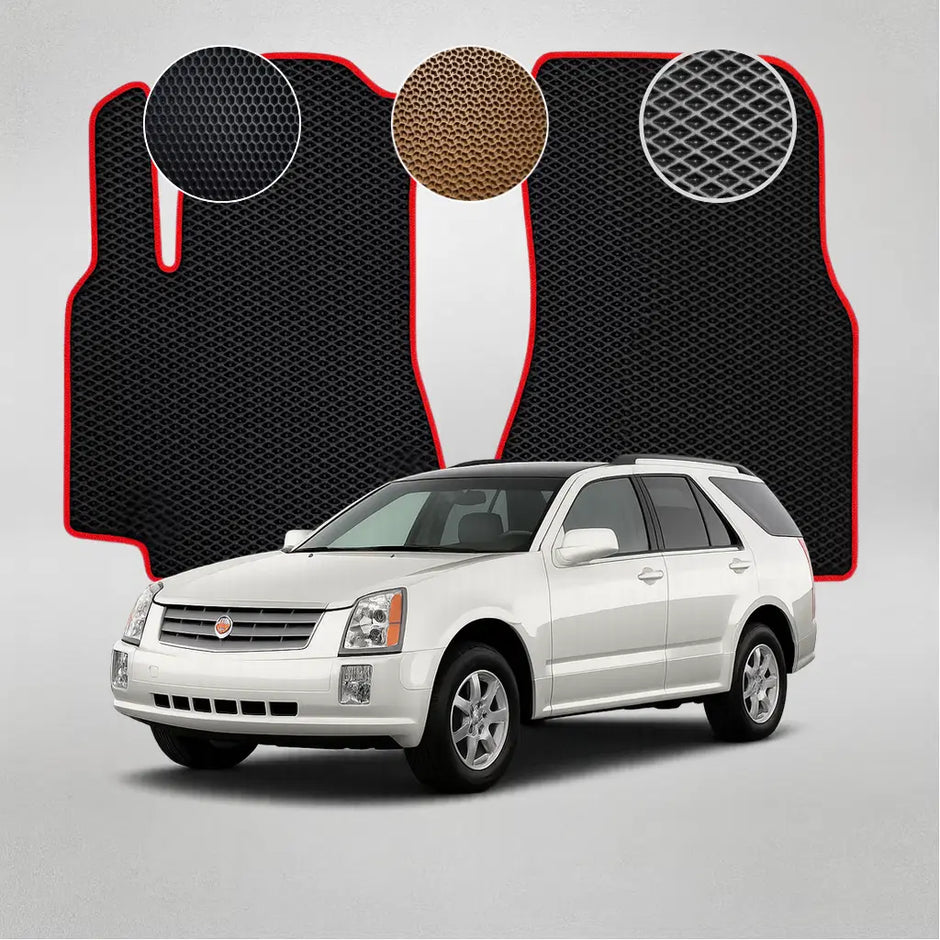 EVA grindų kilimėliai, skirti „Cadillac SRX“ pirmosios kartos krosoveriui (2004–2009 m.)