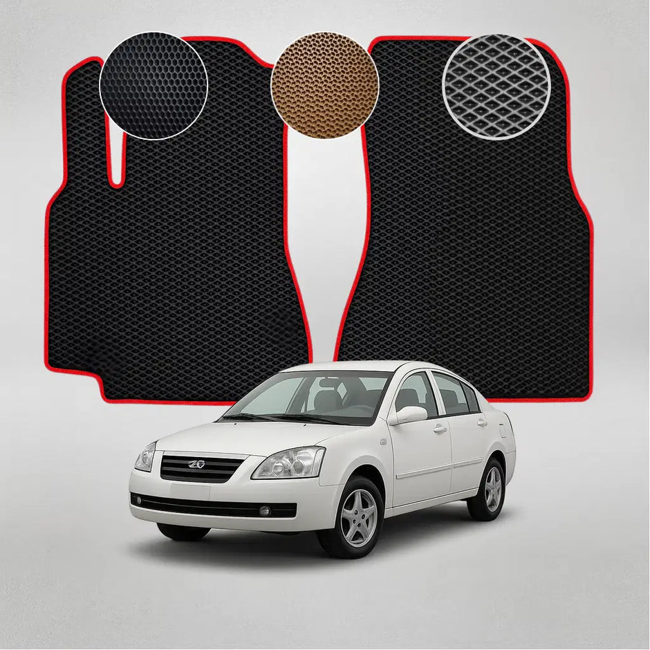 EVA grindų kilimėliai, skirti Chery Elara (A5) 1-osios kartos sedanui (nuo 2006 m.)