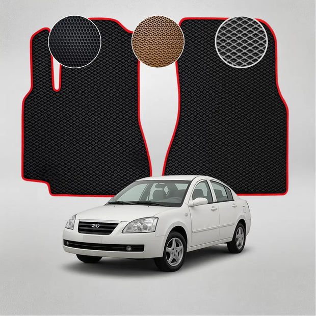 EVA grindų kilimėliai, skirti Chery Elara (A5) 1-osios kartos sedanui (nuo 2006 m.)