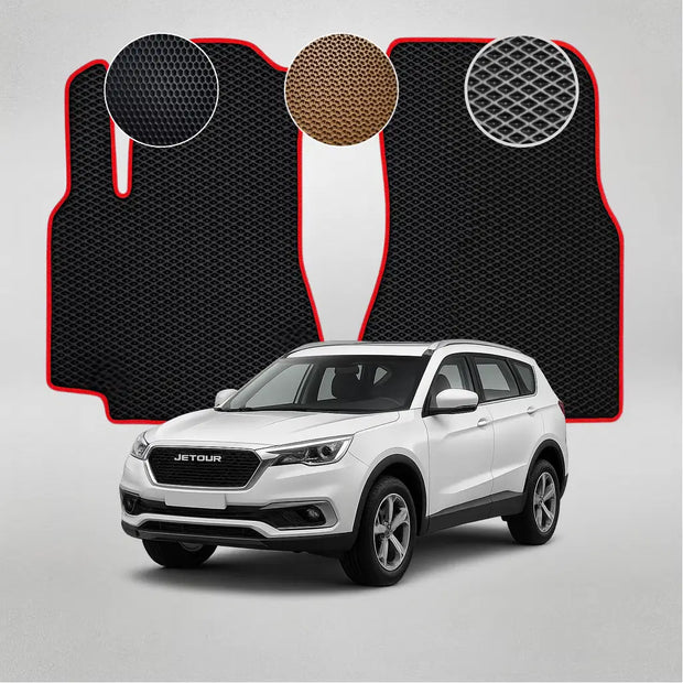 EVA kilimėliai, skirti „Chery Jetour X70“ pirmosios kartos krosoveriui (nuo 2018 m.)