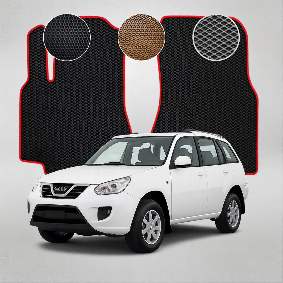 EVA grindų kilimėliai, skirti „Chery Tiggo“ pirmosios kartos krosoveriui (2010–2014 m.)