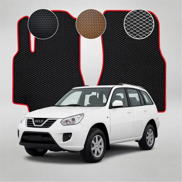 EVA grindų kilimėliai, skirti „Chery Tiggo“ pirmosios kartos krosoveriui (2010–2014 m.)