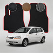 EVA grindų kilimėliai, skirti „Chevrolet Aveo T200“ pirmosios kartos hečbekui (2002–2008 m.)