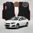EVA grindų kilimėliai, skirti „Chevrolet Aveo T300“ 3-iosios kartos sedanui (nuo 2011 m.)